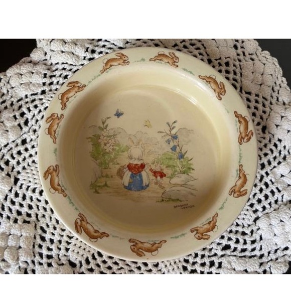 1930s Bunnykins Cereal Bowl - Picture 1 of 4